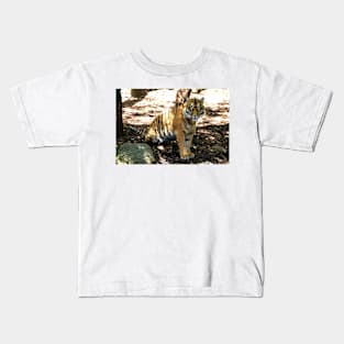 Tiger Eyes Kids T-Shirt